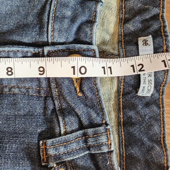 Lee Slender Secret Straight Leg Jeans Plus Size Sits at Waist 16 Short - Picture 5 of 8